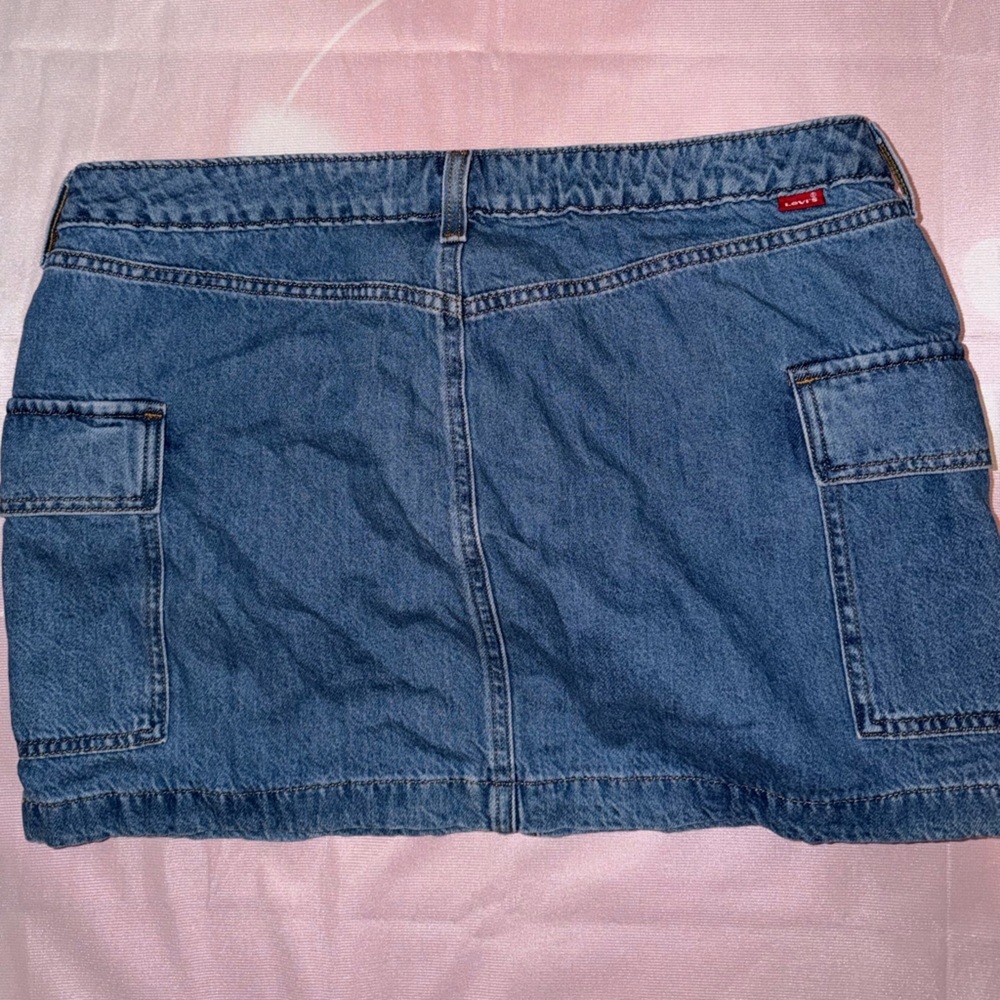 Blue Denim Levis Women's skirt - Picture 3 of 3